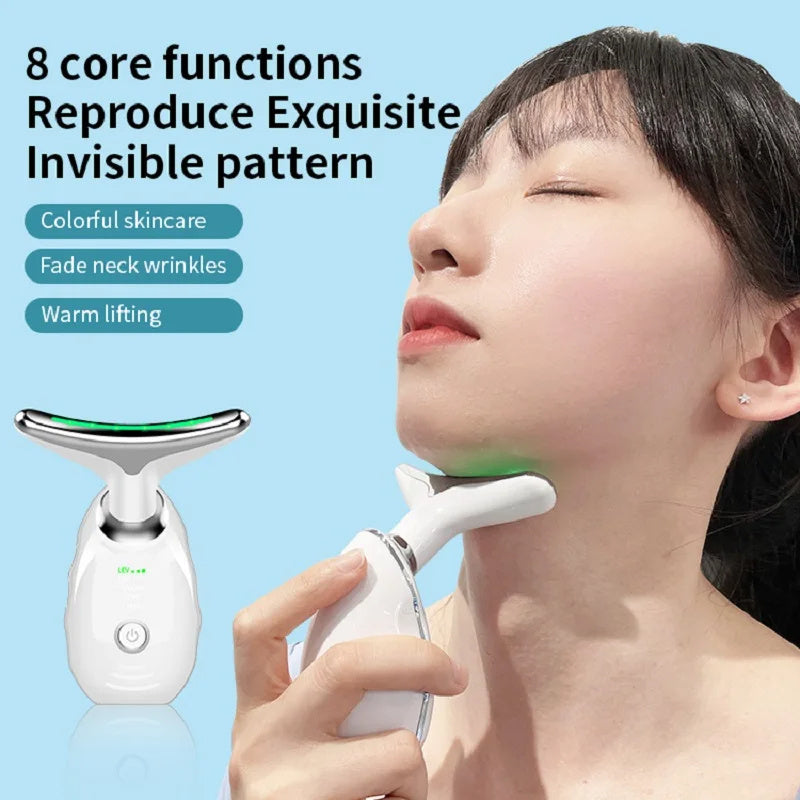 Beauty Device Colorful LED Photon Skin Lifting Massager