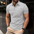 Summer Short Sleeve Polo Shirt - Swefashionstore