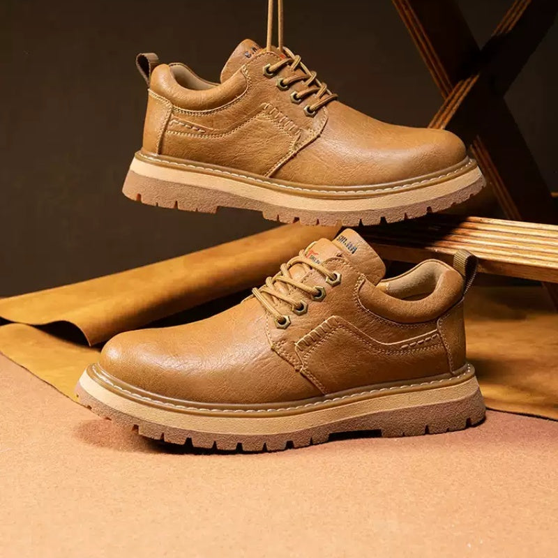 Vintage Casual Leather Shoes - Swefashionstore