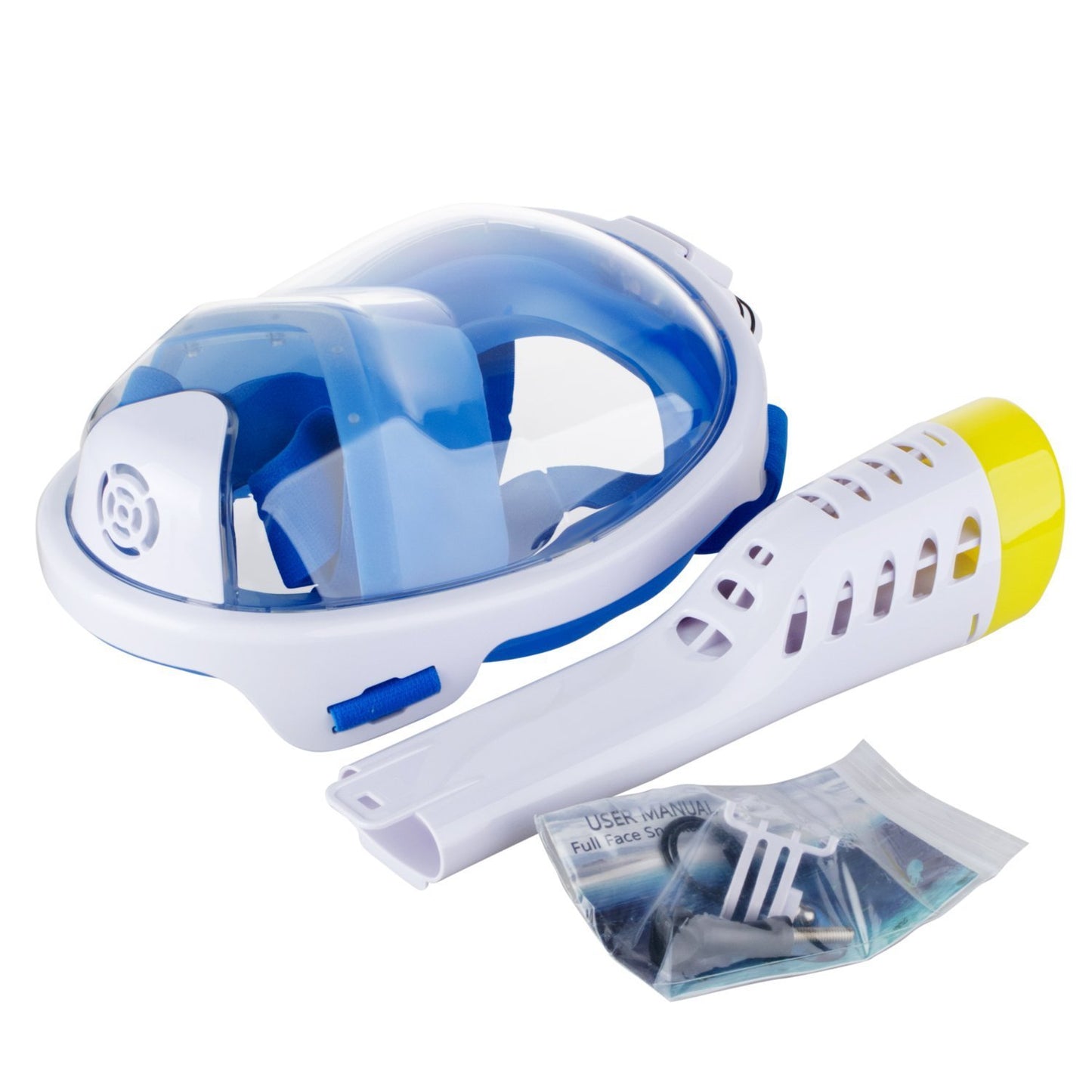 Anti Fog Snorkeling Full Face Mask Diving Goggles With Camera