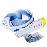 Anti Fog Snorkeling Full Face Mask Diving Goggles With Camera - Swefashionstore