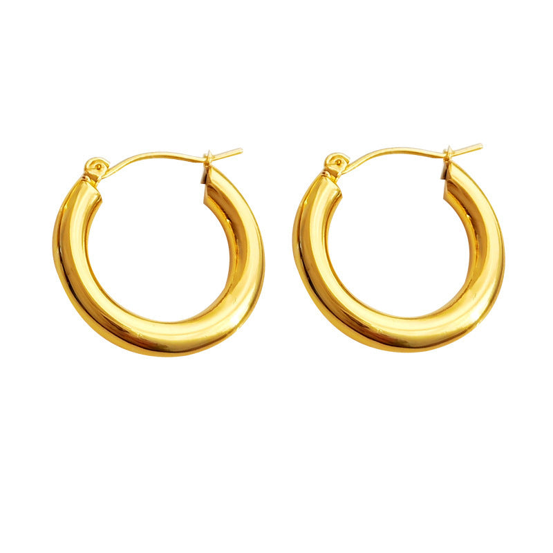 Gold Plated Vintage European MAYSU Ring Earrings - Swefashionstore