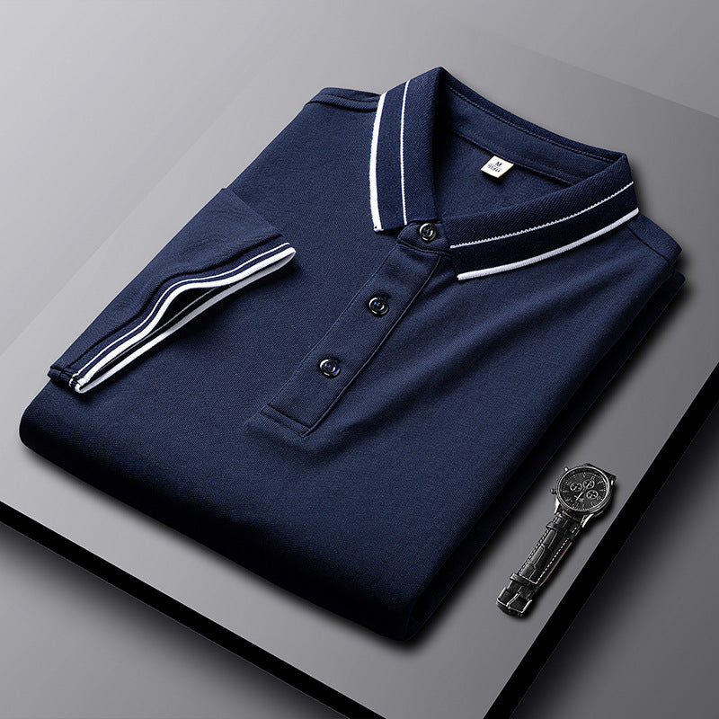 SOMMER Revers Kurzarm T-Shirt SLIM Fit Casual Polo Shirt