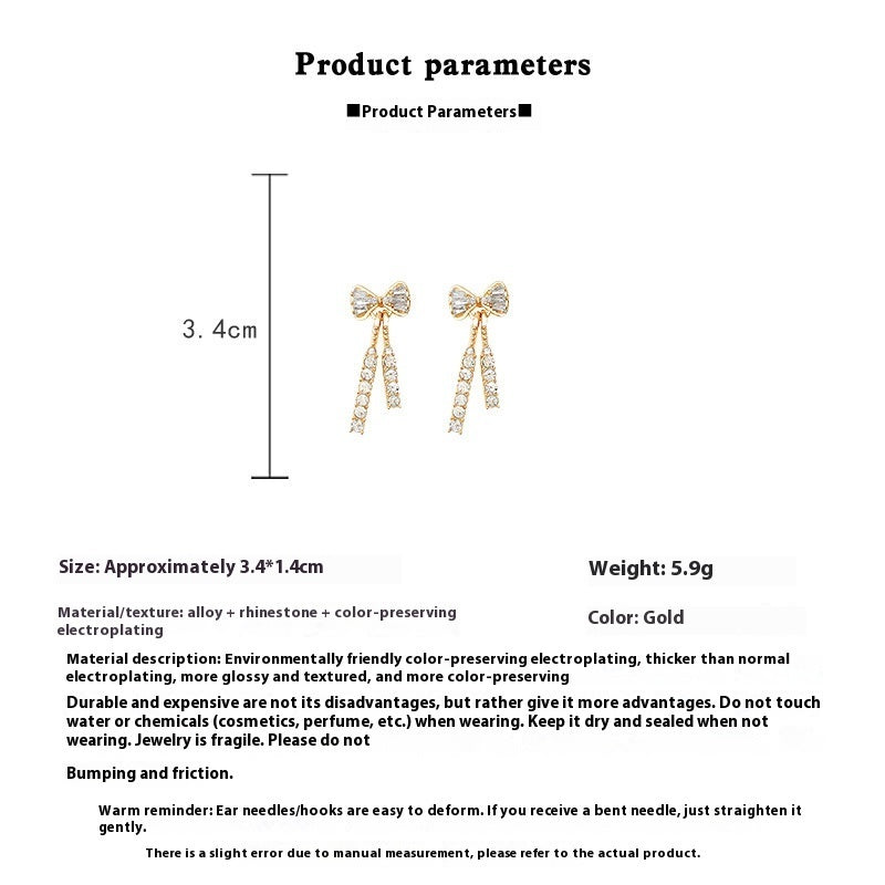 INS Butterfly Earrings with Rhinestones - Elegant Earrings for a Dazzling Look - Swefashionstore