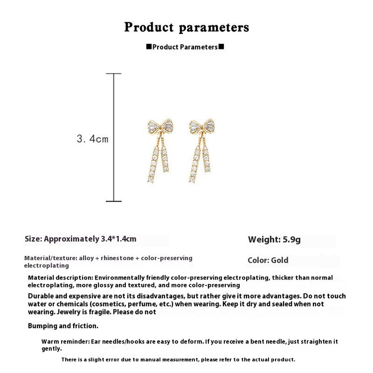 INS Butterfly Earrings with Rhinestones - Elegant Earrings for a Dazzling Look - Swefashionstore