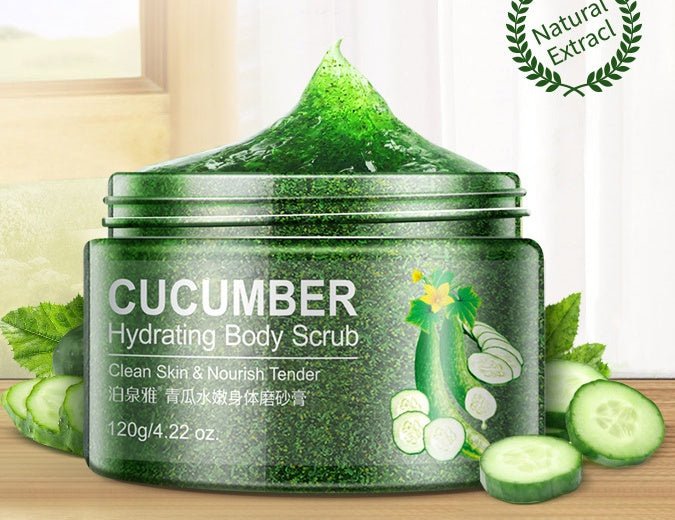 Cucumber white skin peels facial scrub