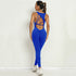 Yoga Jumpsuit with V-shaped Back Design Sleeveless for Ultimate Comfort and Flexibility - Swefashionstore