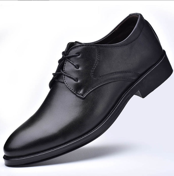 Black Shoes With Pointed Toe For Men - Swefashionstore