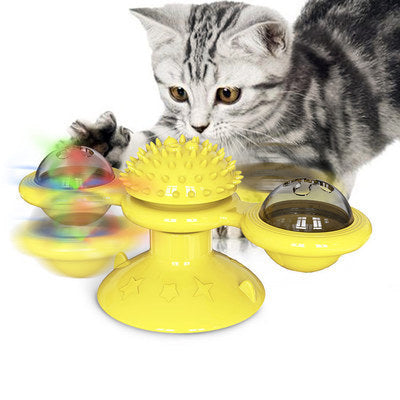 Cat Rotating Windmill