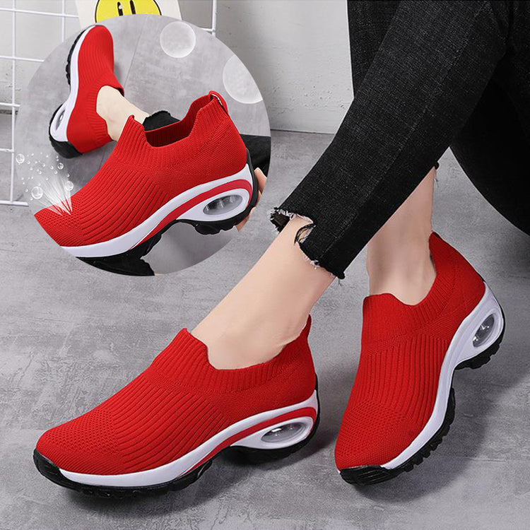 Women Sneakers Mesh Breathable Running Shoes - Swefashionstore