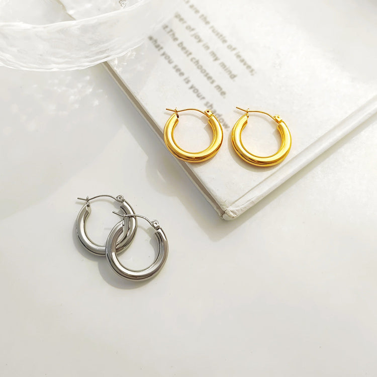 Gold Plated Vintage European MAYSU Ring Earrings - Swefashionstore