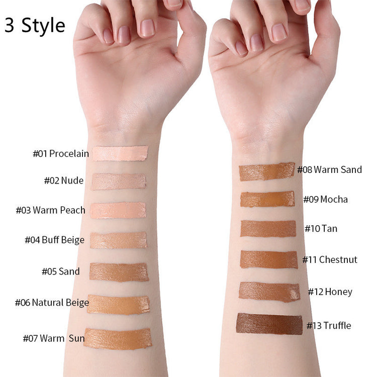 LangManni Makeup Liquid Foundation Oil Control Concealer - Swefashionstore