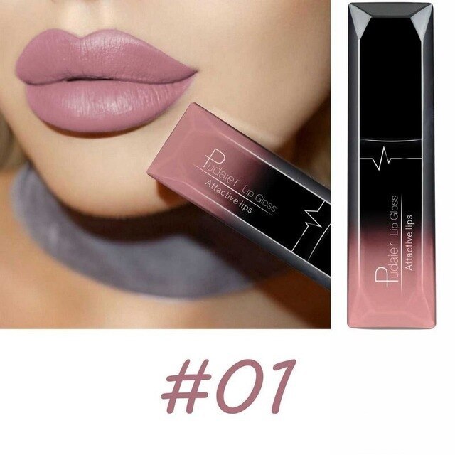 Makeup matte matte lip gloss lipstick - Swefashionstore