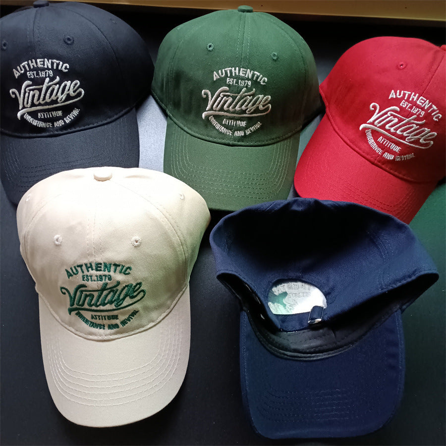 EUROPEAN And AMERICAN Letter Embroidery Baseball Cap