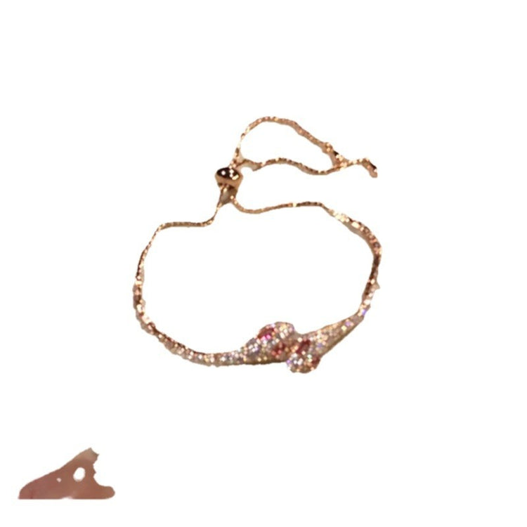 Red Spirit Snake Super  Micro Inlaid Zircon Bracelet - Swefashionstore