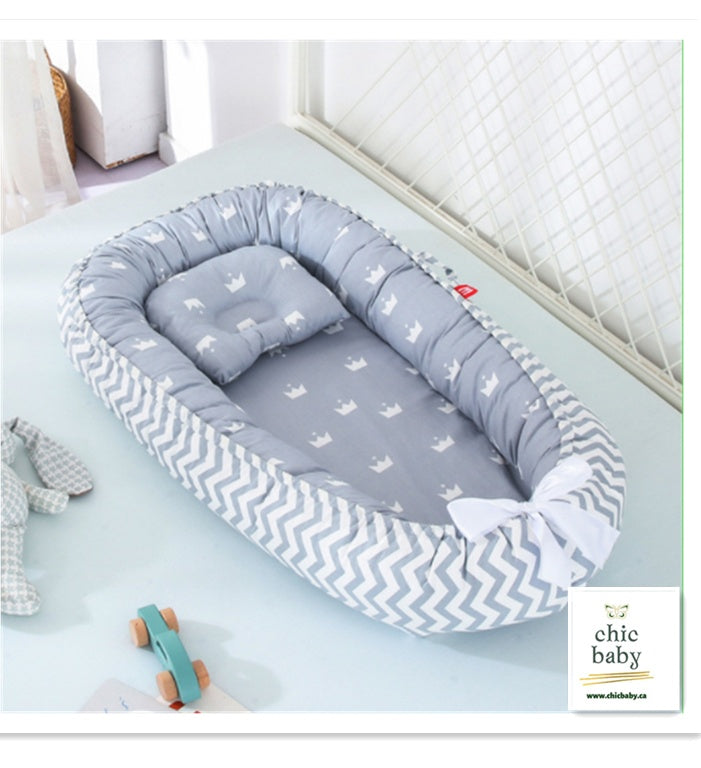 Baby Removable And Washable Bed Crib Portable Crib Travel Bed For Children - Swefashionstore