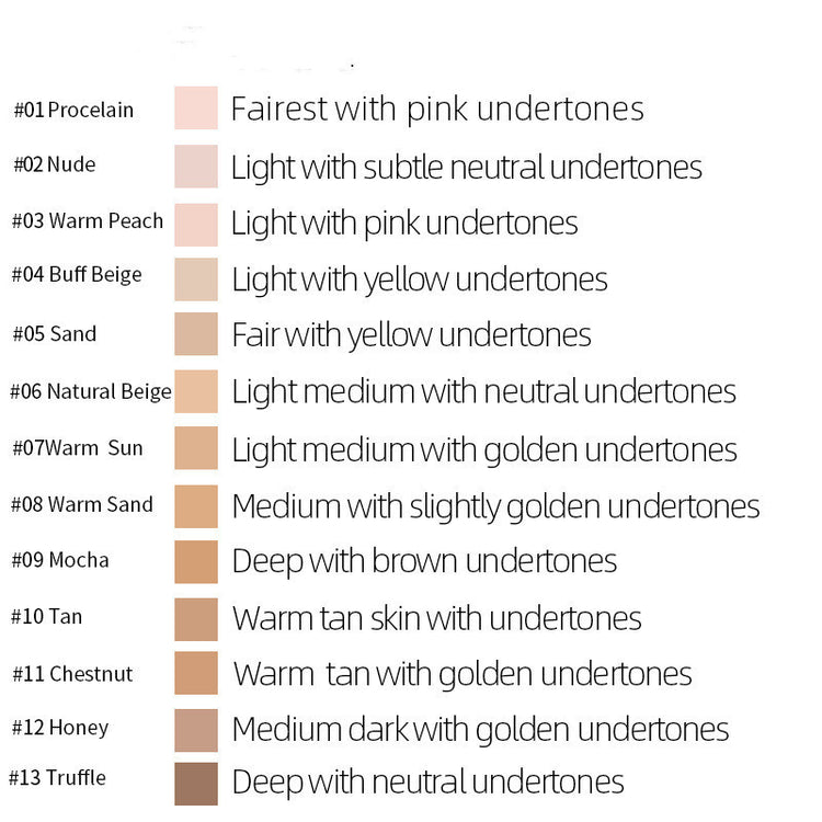 LangManni Makeup Liquid Foundation Oil Control Concealer - Swefashionstore