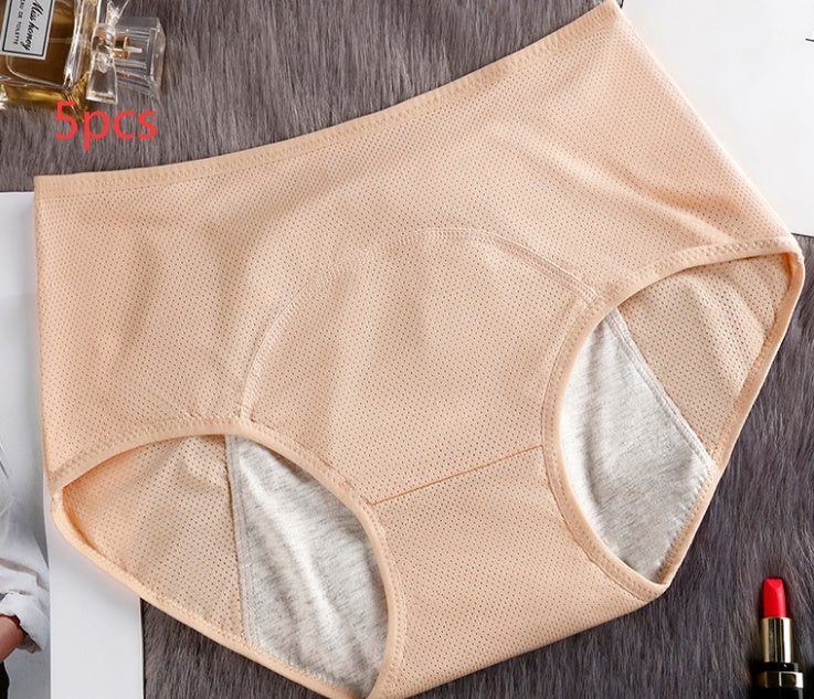 5PCS Menstrual Underwear Women Leak Proof Panties - Swefashionstore