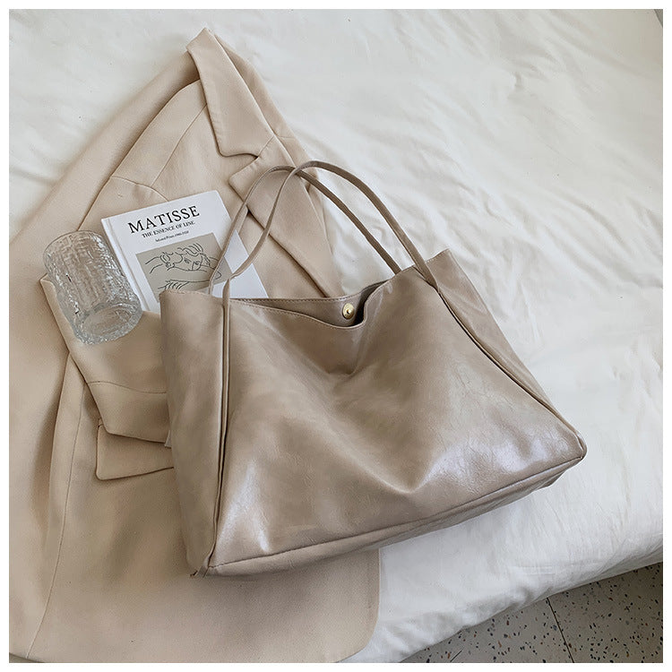 Fashion Leather Handbag/Shoulder Bag Retro Casual Handbag