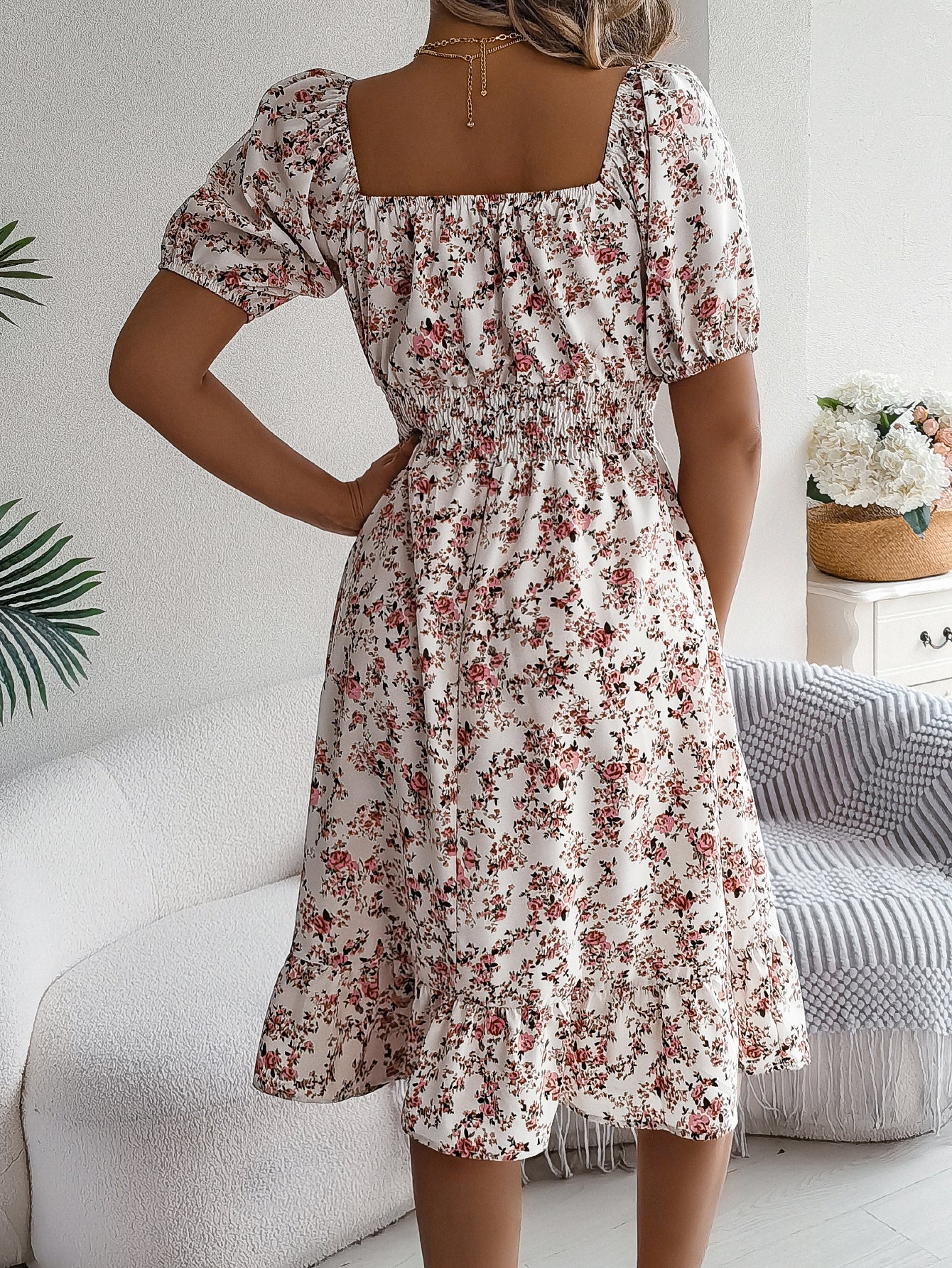 Summer Fashion Ruffles Dresses Women's Clothing
