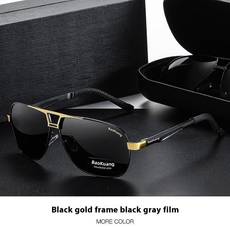 NEUE verfärbte Sonnenbrille für Herren mit doppeltem Verwendungszweck für Tag und Nacht