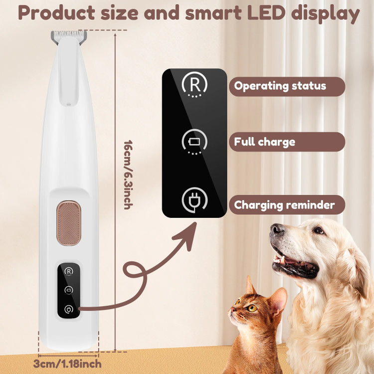Pets Dog Paw Trimmer With LED Light - Swefashionstore