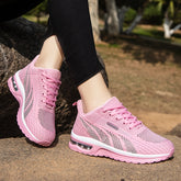 Lightweight Breathable Air Cushion knitted Running Shoes, Women&