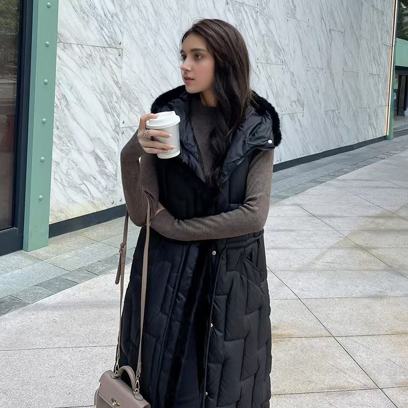 Overknee Long Thickening Vest Outerwear - Swefashionstore