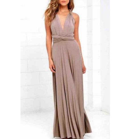 New Stylish Women's Long Party Floor-Length Summer Dress