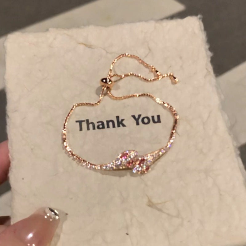 Red Spirit Snake Super  Micro Inlaid Zircon Bracelet - Swefashionstore