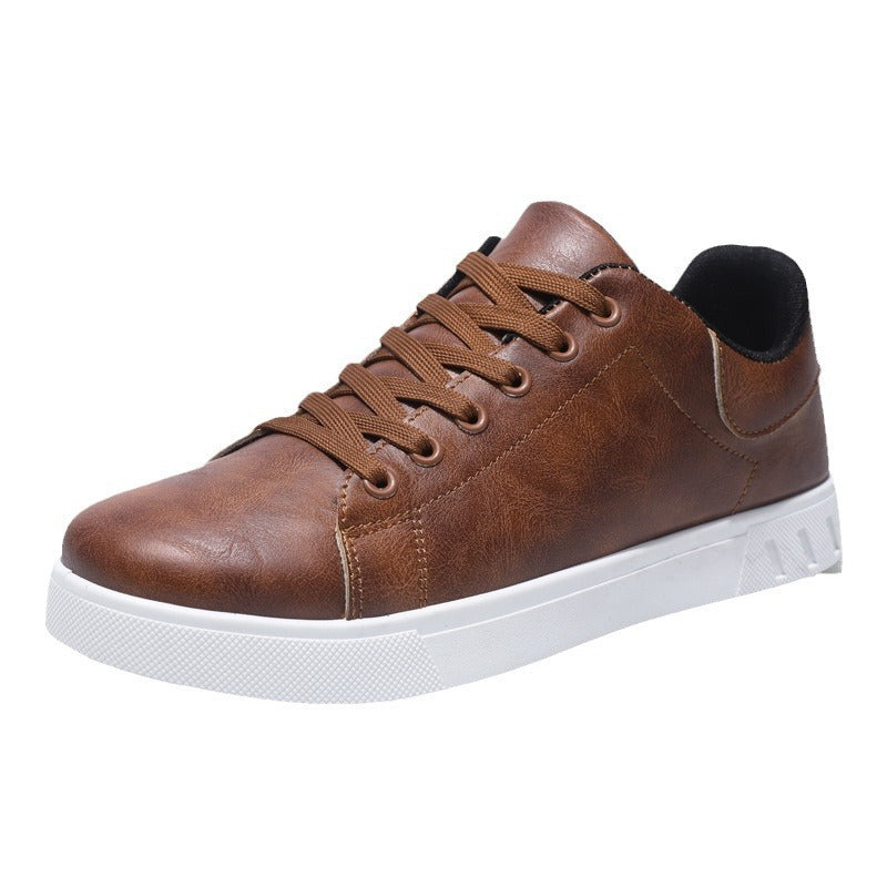 Lace-up Flat Shoes Men&