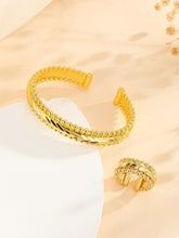 2pcs Vintage Gold Plated Bracelet Vacuum Electroplating - Swefashionstore