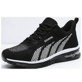 Lightweight Breathable Air Cushion knitted Running Shoes, Women&