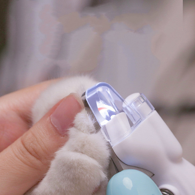 Pet Nail Clippers Dog and Cat with LED Electric Nail Grinder