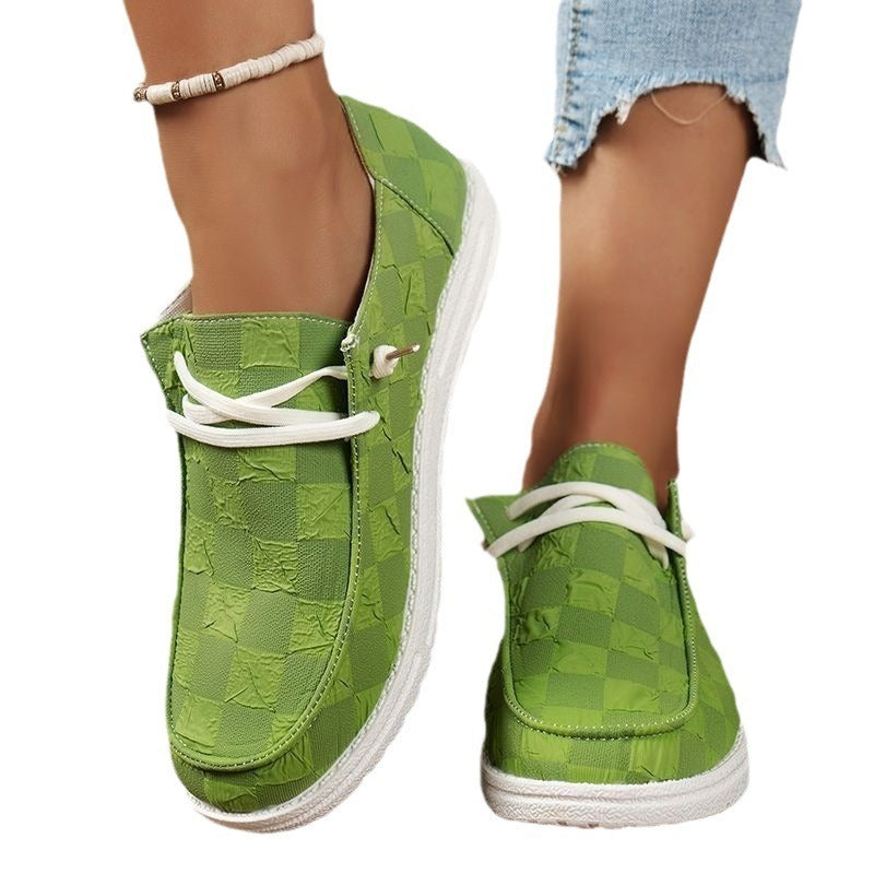 Printed Colorful Export Flat Casual Women's Shoes