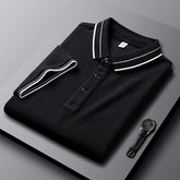 SUMMER Lapels Short-sleeved T-shirt SLIM Fit Casual Polo Shirt - Swefashionstore