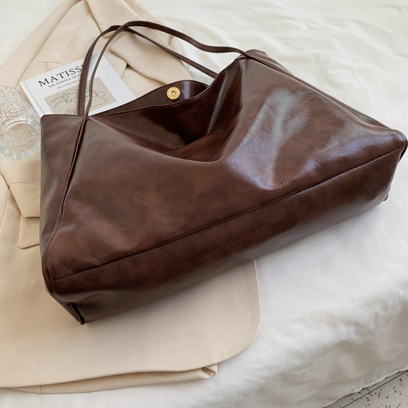 Fashion Leather Handbag/Shoulder Bag Retro Casual Handbag