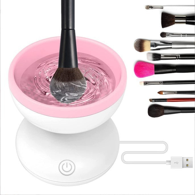 Electric Makeup Brush Cleaner Machine Portable Automatic USB - Swefashionstore