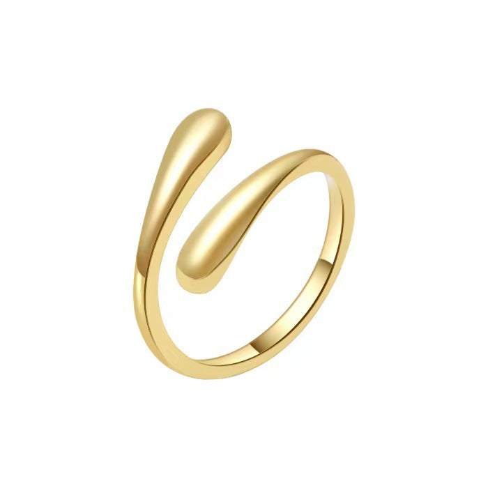Stylish And Simple Personality Hug Female Open Ring - Swefashionstore