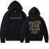 Faith Over Fear Christian Hoodie - Inspirational Hoodie for Daily Motivation - Swefashionstore