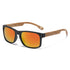RETRO Wood Grain UV400 Leg Sunglasses - Swefashionstore