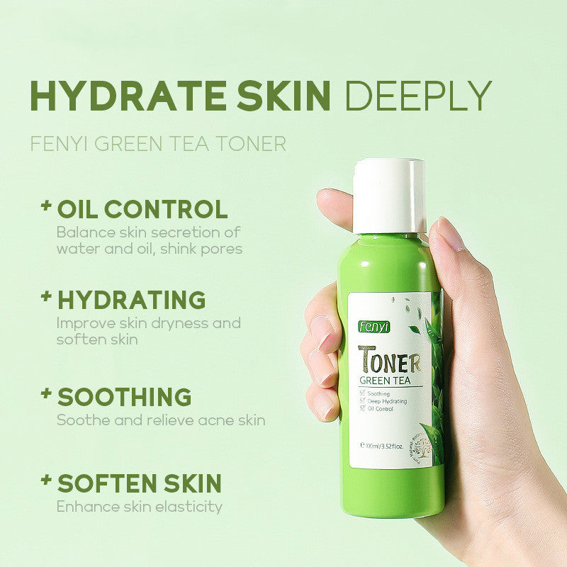Green Tea Toner 100ml Moisturizing Lotion Skin Care Products - Swefashionstore