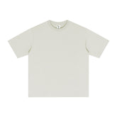 Street Long-staple Cotton Solid Color Short Sleeve - Swefashionstore