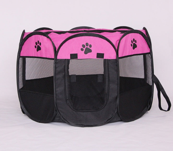 Fast folding octagonal pet fence Great for outdoor dogs