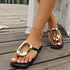 Plus Size Flip-flops Buckle Sandals for Ultimate Comfort and Style - Swefashionstore