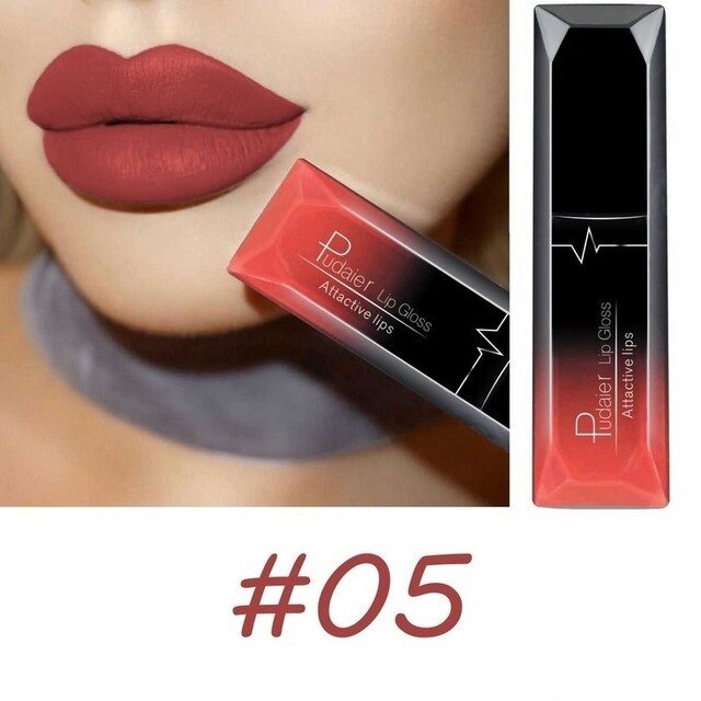 Makeup matte matte lip gloss lipstick - Swefashionstore