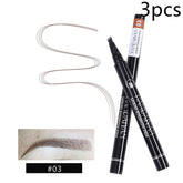 Four-head Eyebrow Pencil Liquid Eyebrow Pencil Tattoo Eyebrow Pencil Eyebrow Pencil 4-head Eyebrow Pencil Four-jaw Eyebrow Pencil - Swefashionstore