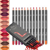 36 Color Lip Liner Waterproof Non-smudge Nude Color - Swefashionstore