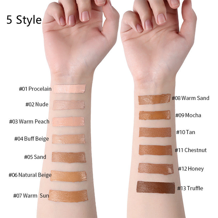 LangManni Makeup Liquid Foundation Oil Control Concealer - Swefashionstore