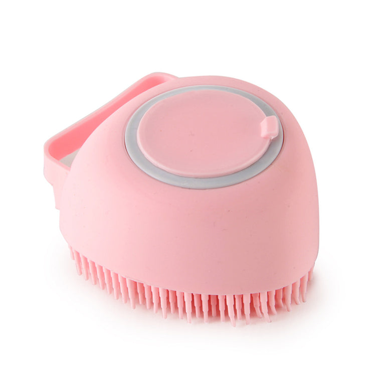 Silicone Dog Bath Massage Gloves Brush Pet Cat Bathroom Cleaning Tool Comb Brush For Dog Can Pour Shampoo Dog Grooming Supplies - Swefashionstore